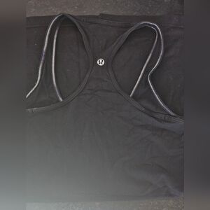 Lulu black racer tank Sz 8